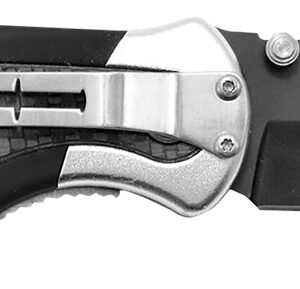 Camillus 19079 Chameleon  3.50″ Folding Drop Point Plain Black Carbonitride Titanium AUS-8A SS Blade, Carbon Fiber/Aluminum Handle