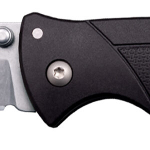 Cold Steel CSFLC3SPSSZ Verdict  EDC 3″ Tanto Plain Folding 4116 Krupp SS Blade, Black Textured GFN Handle