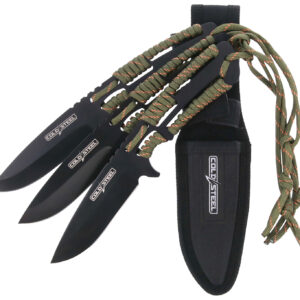 Cold Steel Throwing Knives 3-Pack — 4.4″ Blade