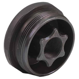 165113 Jk Armament JK155HDM1236 HD Thread Mount Fits 1/2″x36 Stainless Steel Cerakote Black