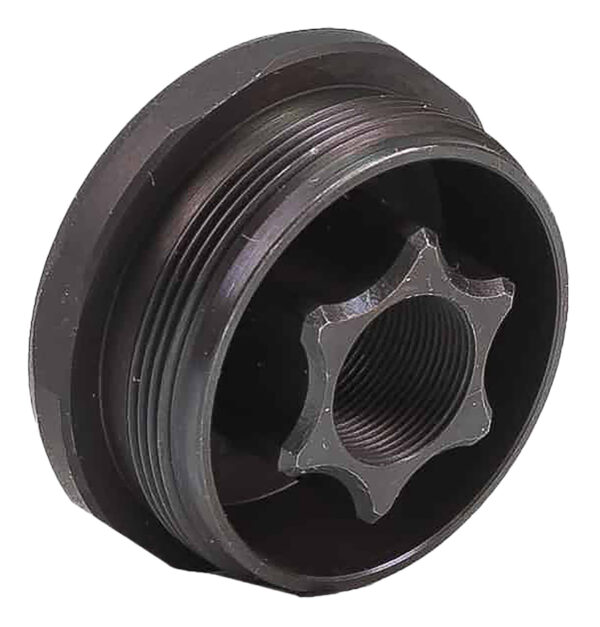 165113 Jk Armament JK155HDM1236 HD Thread Mount Fits 1/2″x36 Stainless Steel Cerakote Black