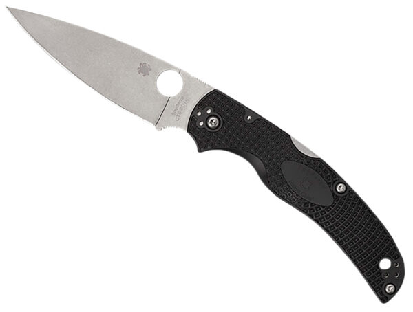 165127 Spyderco Native Chief Black LW 4.02 in Plain Edge Knife