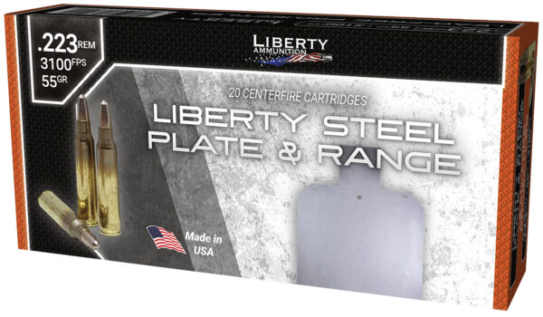 165261 Liberty Steel Plate & Range .223 Rem 55gr 20rd