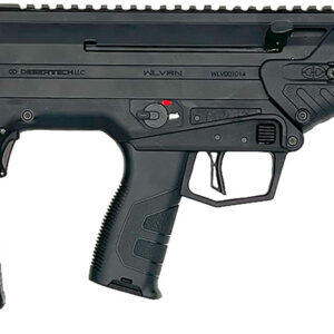 Desert Tech WLVRFB1630B WLVRN  223 Rem/5.56 NATO  20+1 16″ Black Steel Threaded Barrel, Black Anodized Picatinny Rail Aluminum Receiver, M-LOK Handguard, Black Polymer Chassis, Ambidextrous