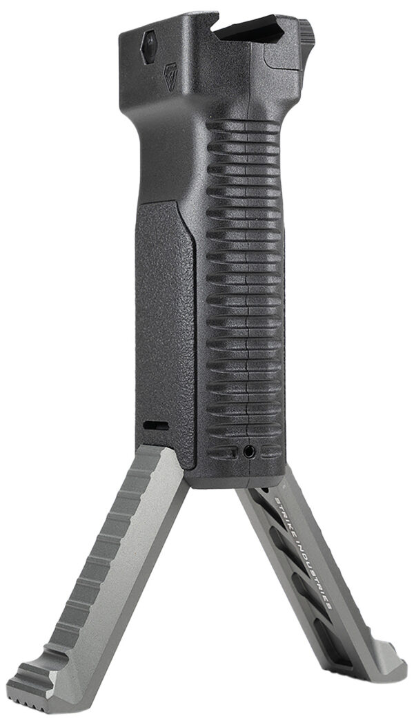 165322 Strike Industries ARALBIPODGY Bipod Grip Gray Polymer