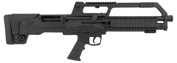 165427 Escort HEBA41180001 BullTac SA 410 Gauge Semi-Auto 3″ 5+1 18″ Black Stainless Steel Barrel, Black Aluminum/Polymer Receiver w/Picatinny Rail, Black Bullpup Synthetic Stock, Black Grip