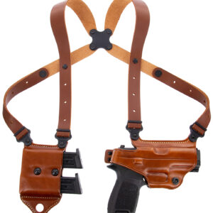 Galco Miami Classic II MCII870 Shoulder System, Tan Leather