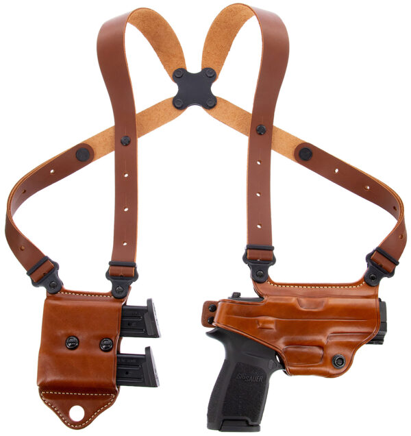 Galco Miami Classic II MCII870 Shoulder System, Tan Leather