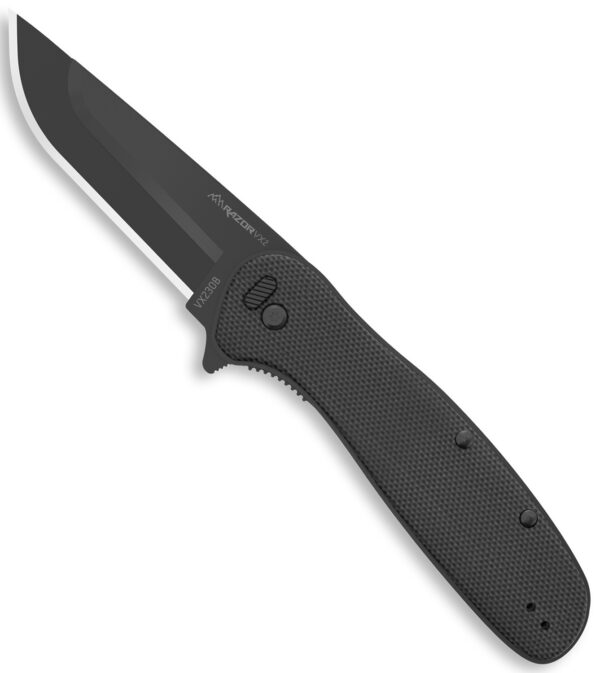 166087 Outdoor Edge Razor VX2 EDC Folding Knife, 3″ Blade
