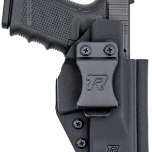 Rounded Gear Universal Kydex IWB Holster Right Hand Black