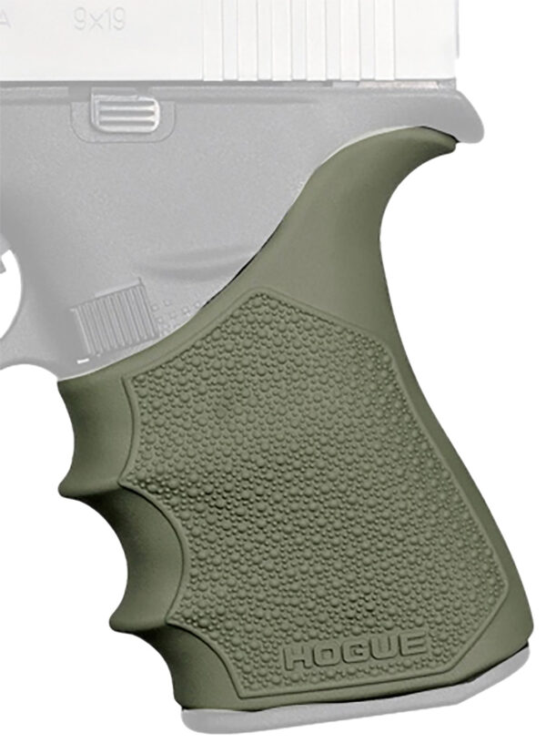 Hogue HandAll Beavertail Grip Sleeve — Glock 43X/48 OD Green