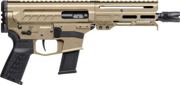 166371 CMMG Dissent MKG 45 ACP Pistol, 6.50″ Threaded