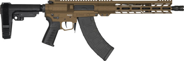 166442 CMMG 76AB60AMB Banshee MK47 7.62x39mm 30+1 12.50″ Black Nitride Medium Taper Threaded Barrel, EML 11″ M-LOK Handguards, Midnight Bronze Cerakote Aluminum Picatinny Rail Receiver, CMMG Zeroed Grips