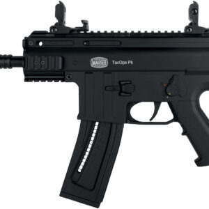 Blue Line Solutions 4150060 TacOps Pk 22 LR 22+1/110+1 5″ Black Anodized Steel Barrel, Picatinny Rail Receiver, Black Aluminum Frame w/Picatinny Rail