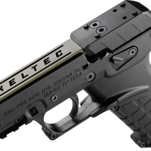 Kel-Tec P17BBLKORGRNS P17  Sports South Exclusive 22 LR 16+1 3.80″ Black Steel Barrel, OD Green Optic Ready/Serrated Slide, Black Polymer Frame w/Picatinny Rail, Textured Grip