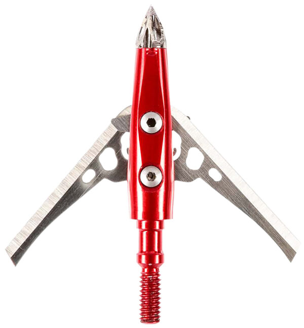 166973 Rage R38901 Broadhead 2 Blade Chisel Tip NC (NO Collar)