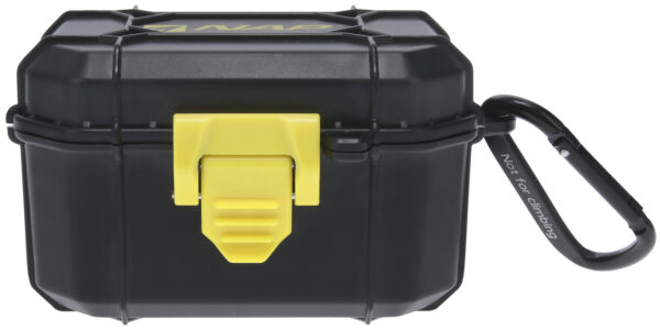 167067 NAP NAPBHDCASE Broadhead Case Black/Yellow ABS/Aluminum