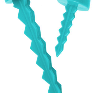 Targettack Llc  Targettack  Teal Green Polycarbonate Plastic 1″/3″ For Paper/Vinyl Targets 12 Pack *Variety