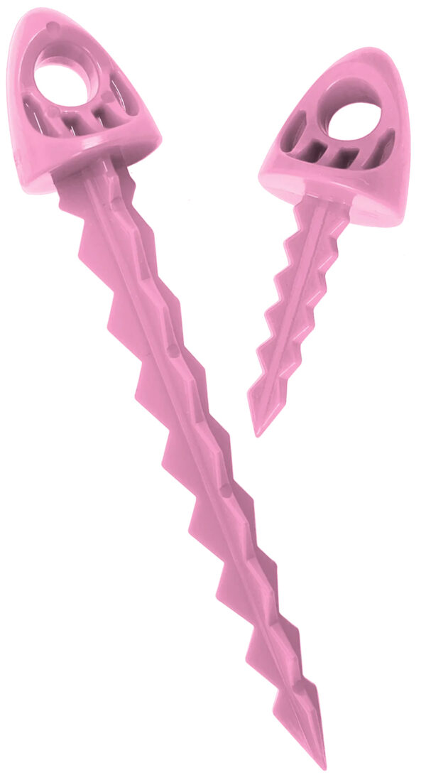 Targettack Llc  Targettack  Pink Polycarbonate Plastic 1″/3″ For Paper/Vinyl Targets 12 Pack *Variety
