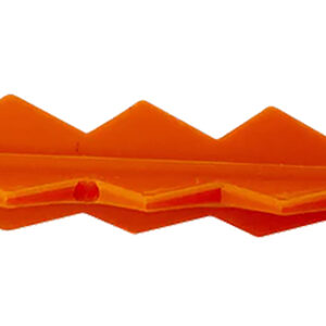 Targettack Llc  Targettack  Orange Polycarbonate Plastic 3″ For Paper/Vinyl Targets 12 Pack