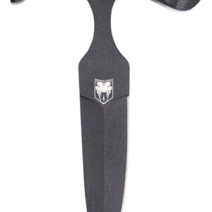CobraTec Knives FG10PD Folding Push Dagger  2.88″ Folding Dagger Plain Black D2 Steel Blade, 4.06″ Black Textured G10 Scales Handle