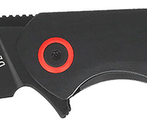 Cobratec Rath 3.5″ D2 G-10 Folding Knife, Black
