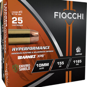 Fiocchi Hyperformance Hunt 10mm 155gr XPB — 25rd
