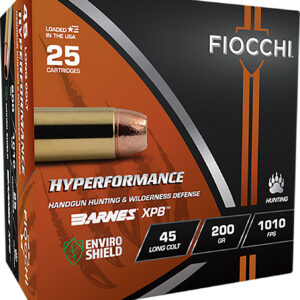 Fiocchi Hyperformance Hunt .45 Long Colt 200 gr XPB 25rd