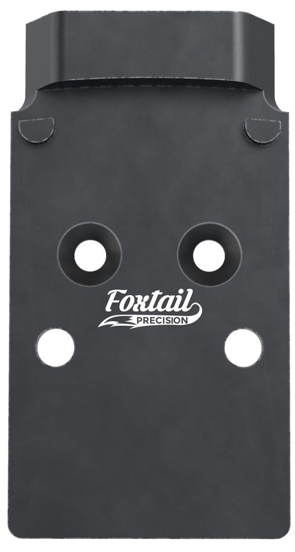 167422 Foxtail Precision 100001 Red Dot Adapter Plate for Optics-Ready Pistol Black Anodized CZ P10