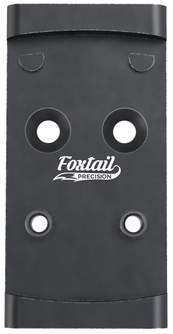 167425 Foxtail Precision Adapter Plate, Black Anodized 7075 Aluminum