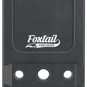 Foxtail Precision 100014 Rear Sight Dovetail Optic Adapter Plate for non MOS Glock  Black Anodized Glock Non MOS