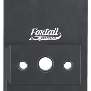 167432 Foxtail Precision 100016 Rear Sight Dovetail Optic Adapter Plate for S&W M&P/M&P 2.0 Black Anodized Smith & Wesson M&P 2.0/C.O.R.E