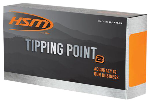 HSM Tipping Point 2 6.5×55 Swedish 140gr SST – 20rd Box