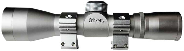 167596 Keystone Crickett KSA054S 4×32 Silver Scope w/ Rings