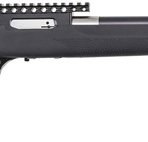 Magnum Research SSH22UT Magnum Lite SwitchBolt 22 LR 10+1 18″ Black Tensioned w/Threaded Muzzle Barrel, Black Receiver w/Picatinny Rail, Black Hogue OverMolded Polymer Stock