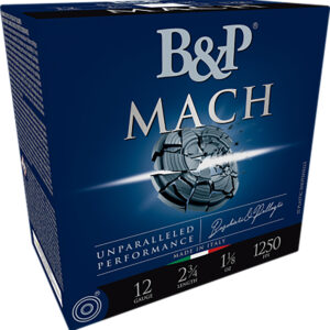 B&P Mach 12 Gauge 2.75 in 7/8 oz #8 – 25/Box