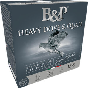 B&P Dove & Quail Steel 12 Gauge 2-3/4″ 1 oz #7 25ct