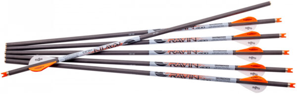 168057 Ravin Crossbows R139 Arrows 400GR .001″ 6 Pack
