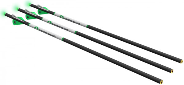 168084 Centerpoint AXCCA203PK Perm Crossbow Arrow w/Light Nock 3 Pack