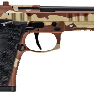 Beretta 92XI American Combat 9mm 4.7in Chocolate Chip 15+1