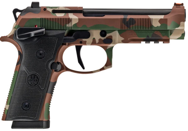 168167 Beretta 92XI SAO 9mm 4.70in 15+1 BDU Cerakote