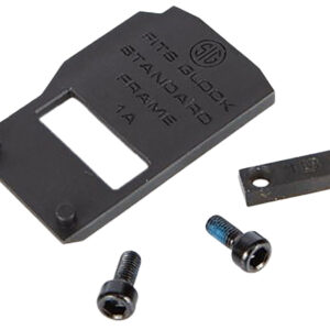 Sig Sauer Romeo1 Mount Kit for Glock (Non-MOS) — Black Steel