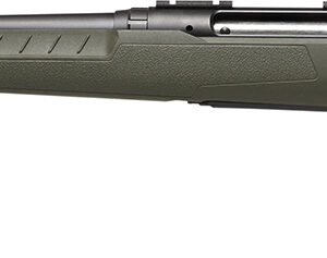 Savage Arms 32078 Axis 2  400 Legend 4+1 20″ Matte Black Sporter Barrel, Matte Black Drilled & Tapped Steel Receiver, Fixed Green Synthetic Stock, Left Hand