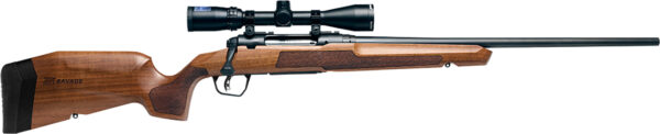 Savage Arms 32260 Axis 2 XP Combo 6.5 Creedmoor 4+1 22″ Matte Black Sporter Barrel & Drilled & Tapped Carbon Steel Receiver, Ergonomic Hardwood Stock, Right Hand, Boresighted 3-9x40mm Scope