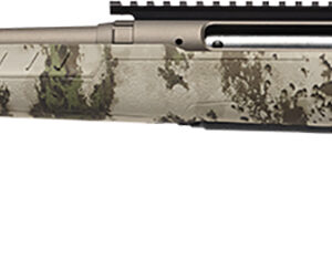 Savage Arms 32311 Axis 2 Pro Compact 7mm-08 Rem 4+1 20″ Gun Metal Bronze Cerakote Heavy Threaded Barrel & Picatinny Rail Carbon Steel Receiver, Fixed Woodland Camo Synthetic Stock, Left Hand