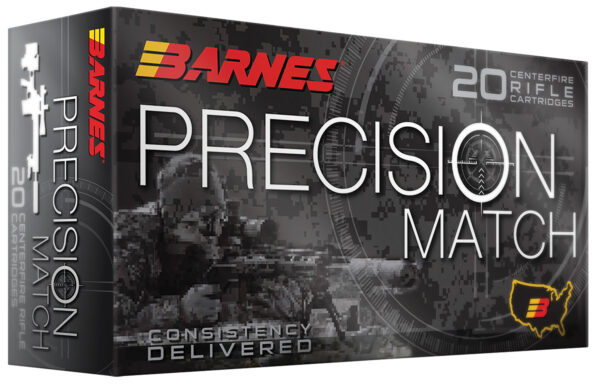 169159 Barnes Precision Match 223 Remington 55 gr Match Burner 20/ct
