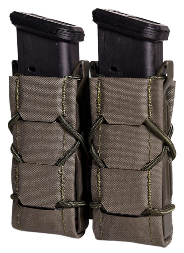 169196 High Speed Gear 24PT02OD TACO Gen 2 Double OD Green Nylon Laminate MOLLE Mount Pistol