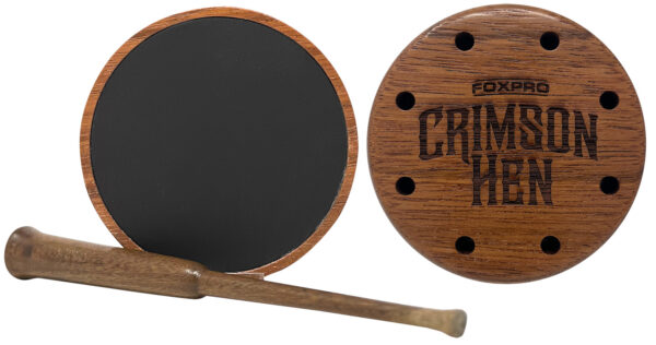 169210 Foxpro CRIMSONALU Crimson Aluminum Friction Turkey Sounds Cherry Wood