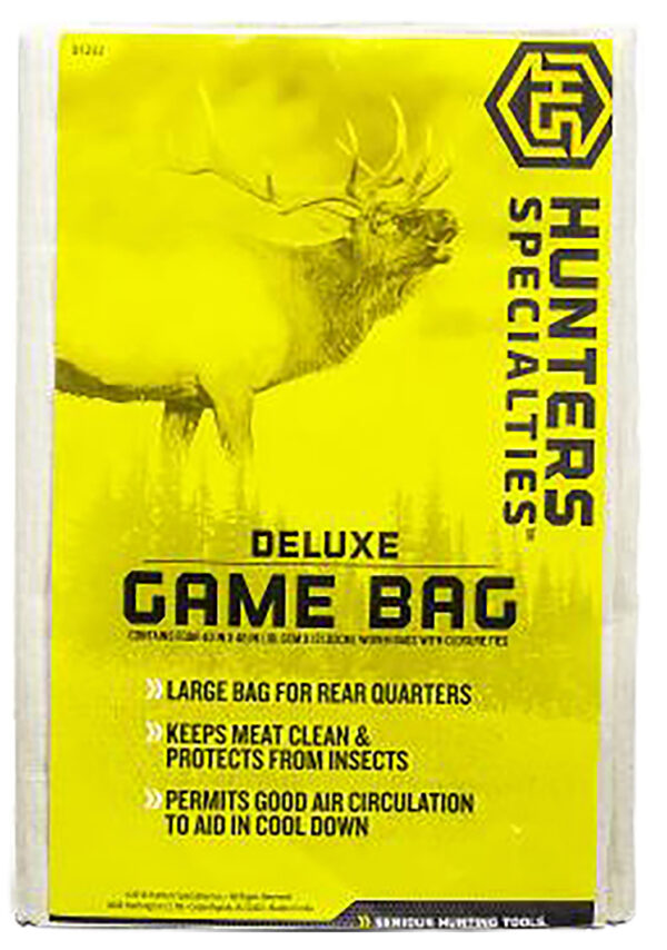 169288 Hunters Specialties HS01232 Deluxe Game Bag 40×48 White