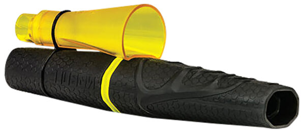169292 Hunters Specialties HS100144 No Bull Grunt/Growl Call Attracts Deer Species Black/Yellow Rubber